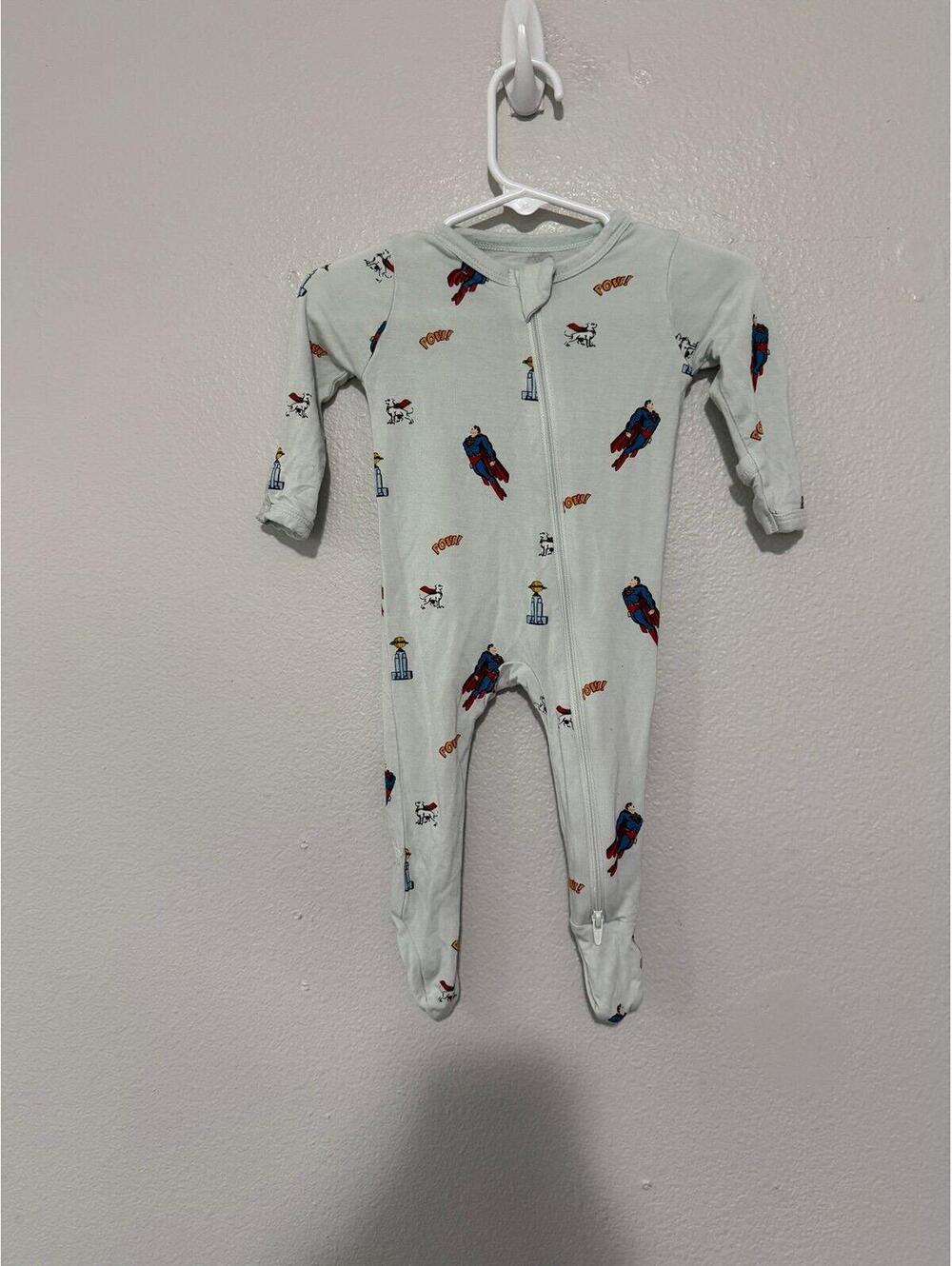 Kyte baby X Superman footie 0-3m